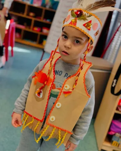 Child at Little Heaven Daycare