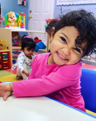 Child at Little Heaven Daycare