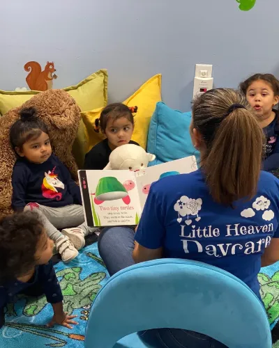 Child at Little Heaven Daycare