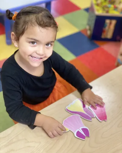 Child at Little Heaven Daycare