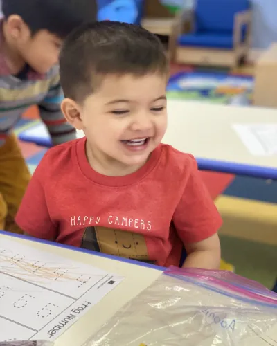 Child at Little Heaven Daycare