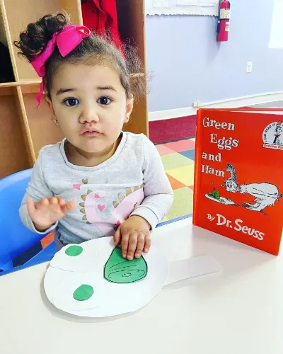 Child at Little Heaven Daycare