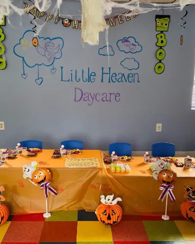 Child at Little Heaven Daycare
