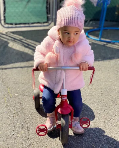 Child at Little Heaven Daycare