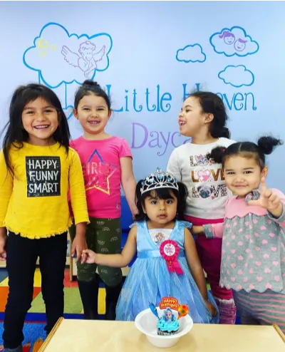 Child at Little Heaven Daycare
