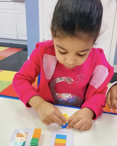 Child at Little Heaven Daycare