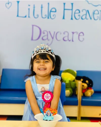 Child at Little Heaven Daycare