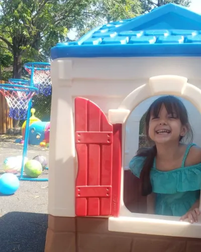 Child at Little Heaven Daycare