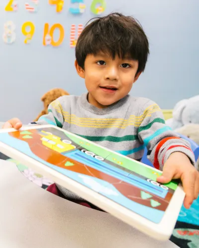 Child at Little Heaven Daycare