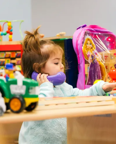 Child at Little Heaven Daycare