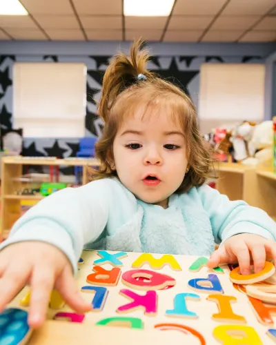 Child at Little Heaven Daycare