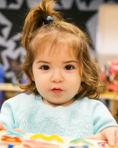 Child at Little Heaven Daycare