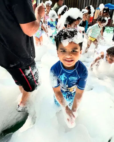 Child at Little Heaven Daycare