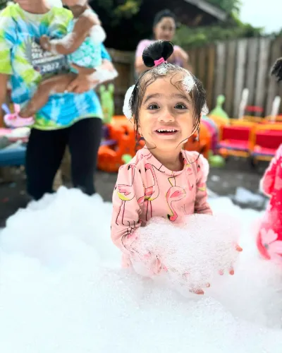 Child at Little Heaven Daycare