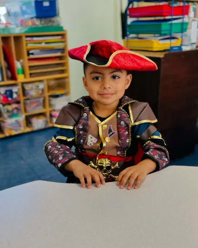 Child at Little Heaven Daycare