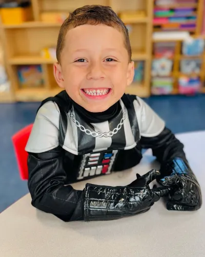 Child at Little Heaven Daycare