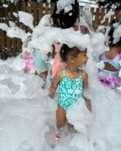 Child at Little Heaven Daycare