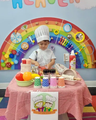 Child at Little Heaven Daycare