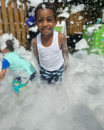 Child at Little Heaven Daycare