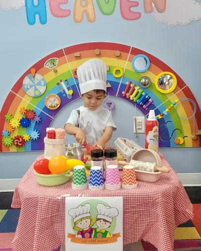 Child at Little Heaven Daycare