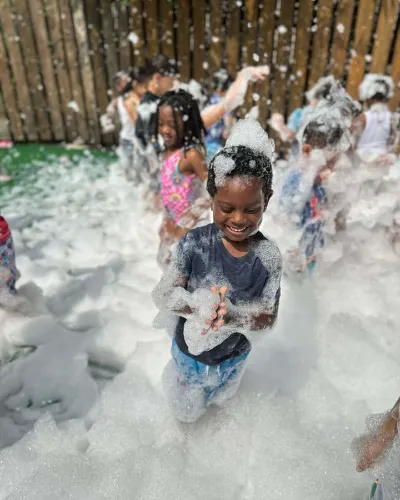 Child at Little Heaven Daycare