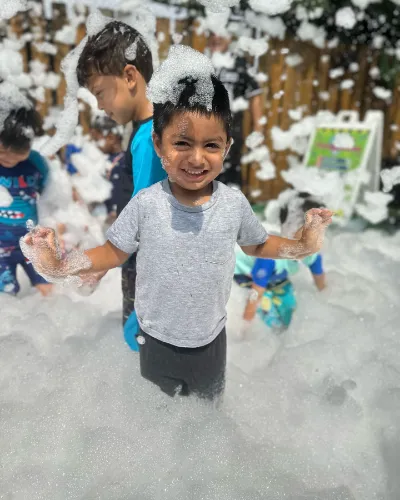 Child at Little Heaven Daycare