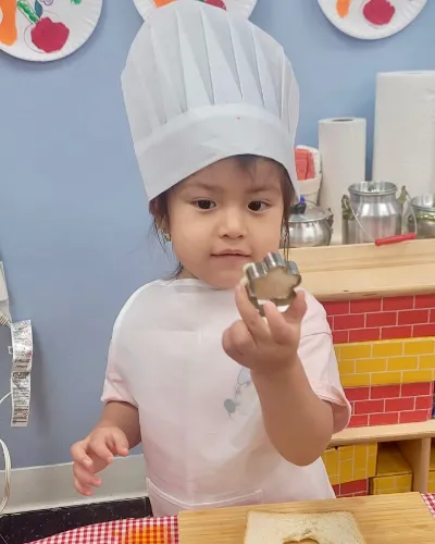 Child at Little Heaven Daycare
