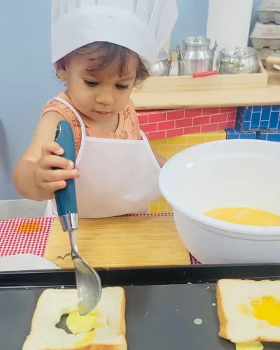 Child at Little Heaven Daycare