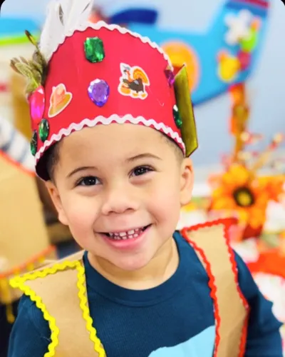 Child at Little Heaven Daycare