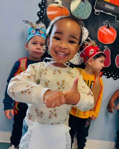 Child at Little Heaven Daycare