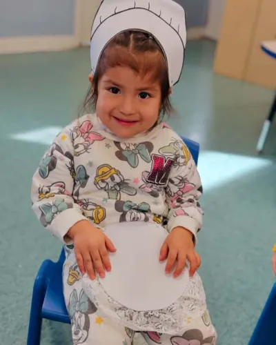 Child at Little Heaven Daycare