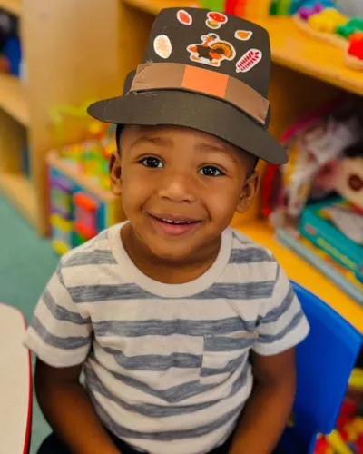 Child at Little Heaven Daycare
