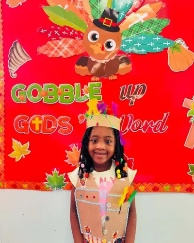 Child at Little Heaven Daycare