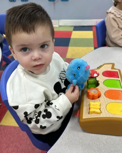 Child at Little Heaven Daycare